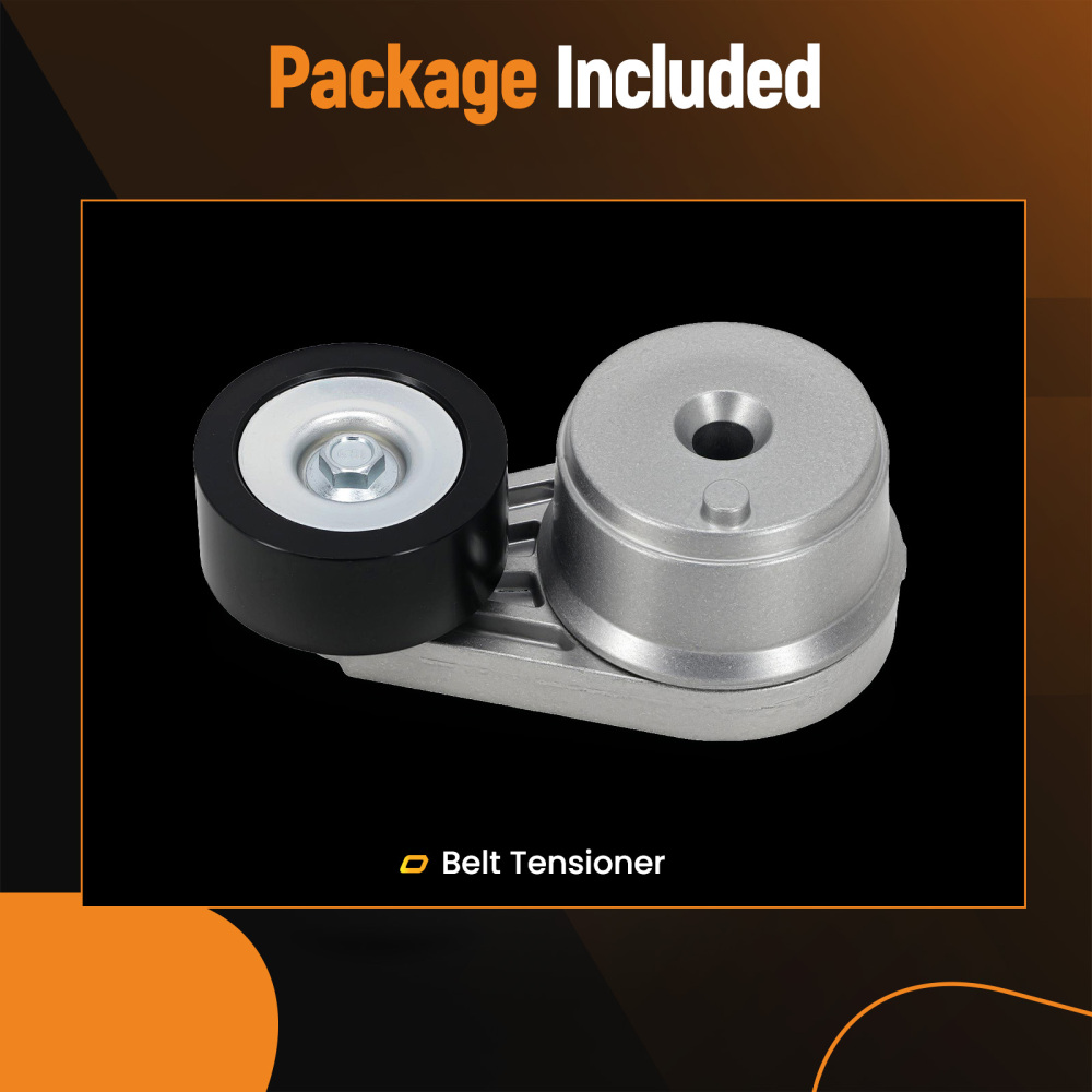 Belt Tensioner with Pulley compatible for Freightliner Argosy Columbia Cascadia L6