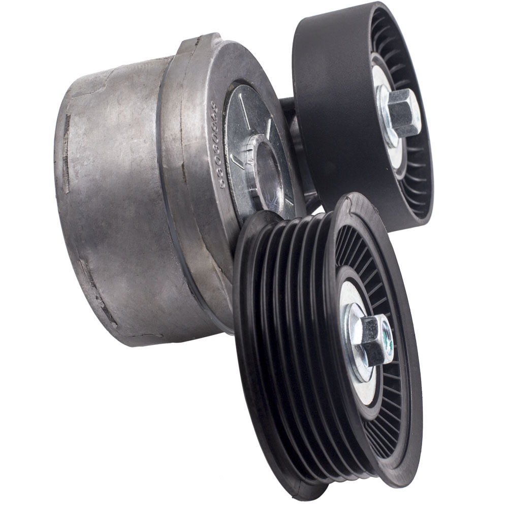 Serpentine Belt Tensioner w/ Pulley compatible for Dodge Jeep Mitsubishi 3.7L 53030958AE
