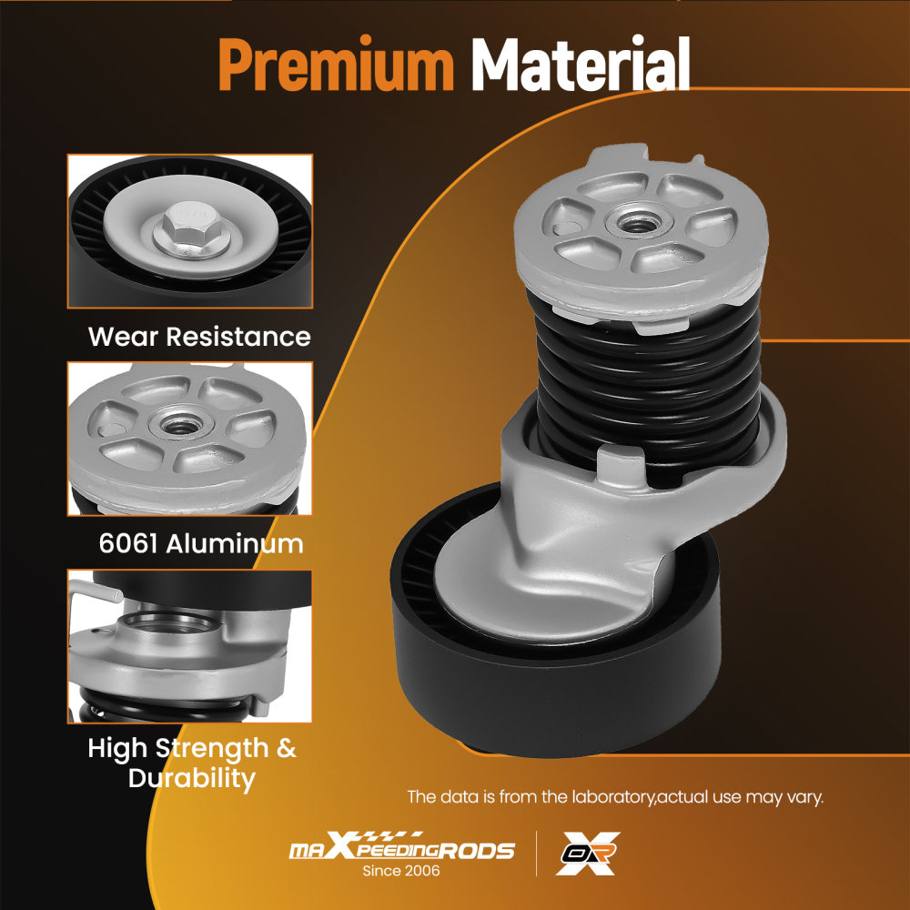 Drive Belt Tensioner compatible for Audi A3 A4 A5 Q3 compatible for VW Golf Passat 1.6 2.0 038903315AM