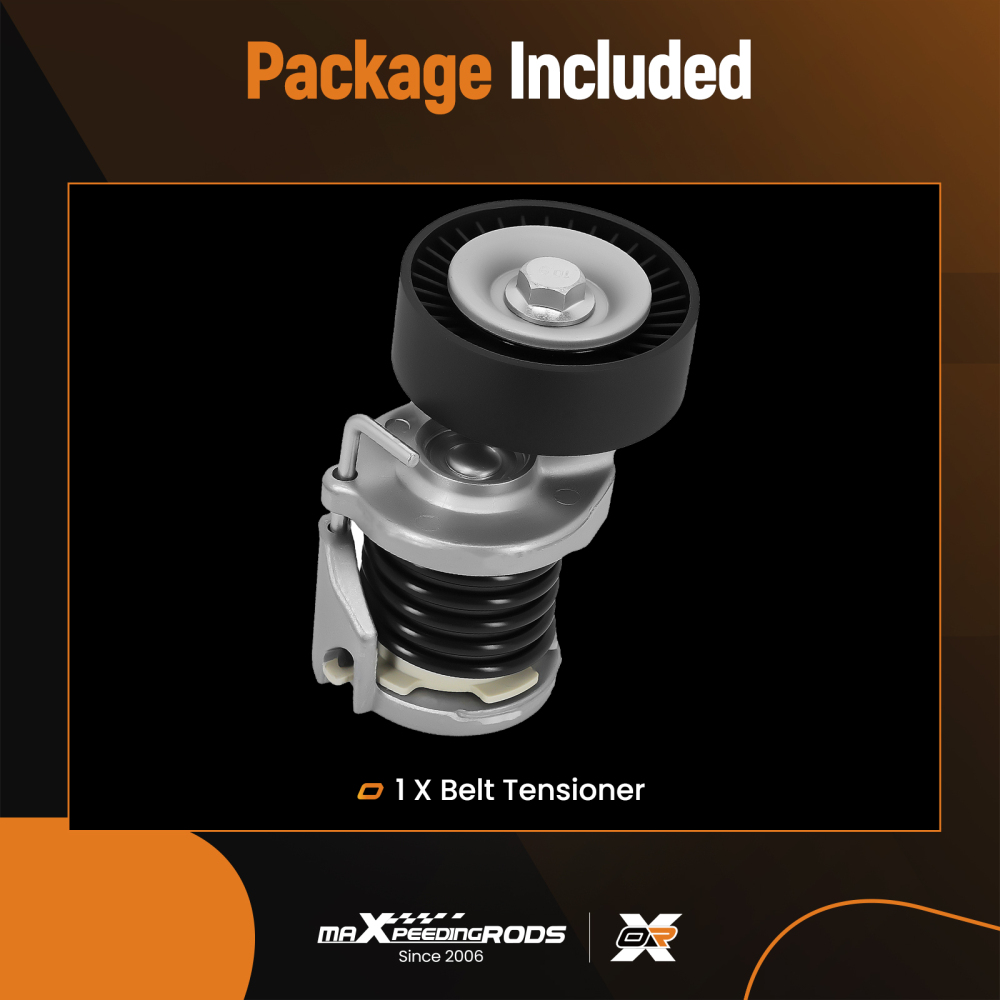 Drive Belt Tensioner compatible for Audi A3 A4 A5 Q3 compatible for VW Golf Passat 1.6 2.0 038903315AM