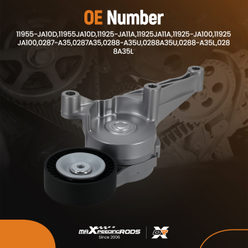 Belt Tensioner compatible for Audi A3 8P1 2.0 TDI 140PS 2006-2008 6M216K254AA