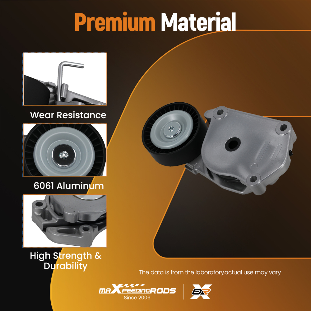 Accessory Belt Tensioner compatible for Mini Cooper One 1.6L 2001-2007 11281482199