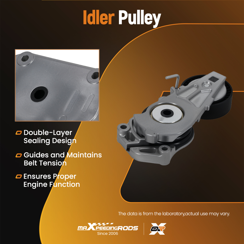 Accessory Belt Tensioner compatible for Mini Cooper One 1.6L 2001-2007 11281482199