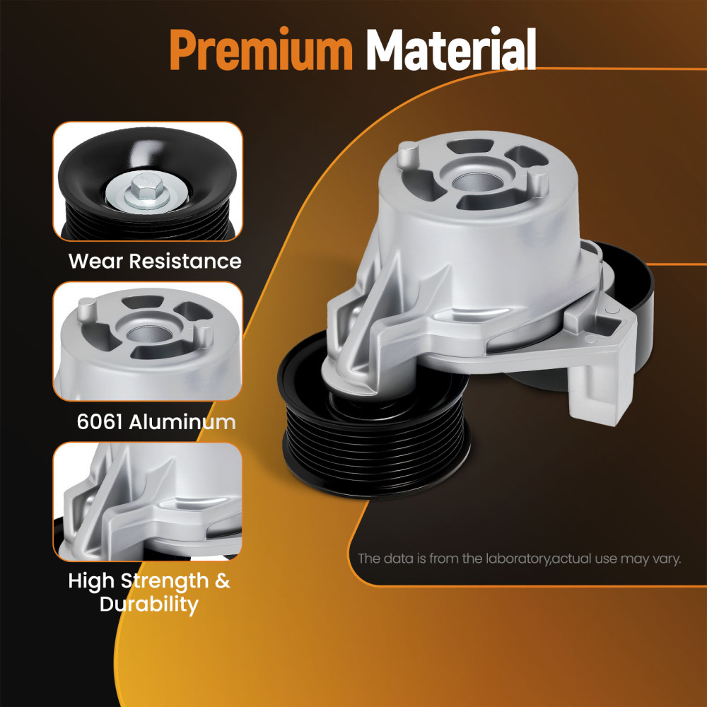 Drive Belt Tensioner compatible for Ford E-350 Club Wagon Econoline Club Wagon F8UZ6B209CA