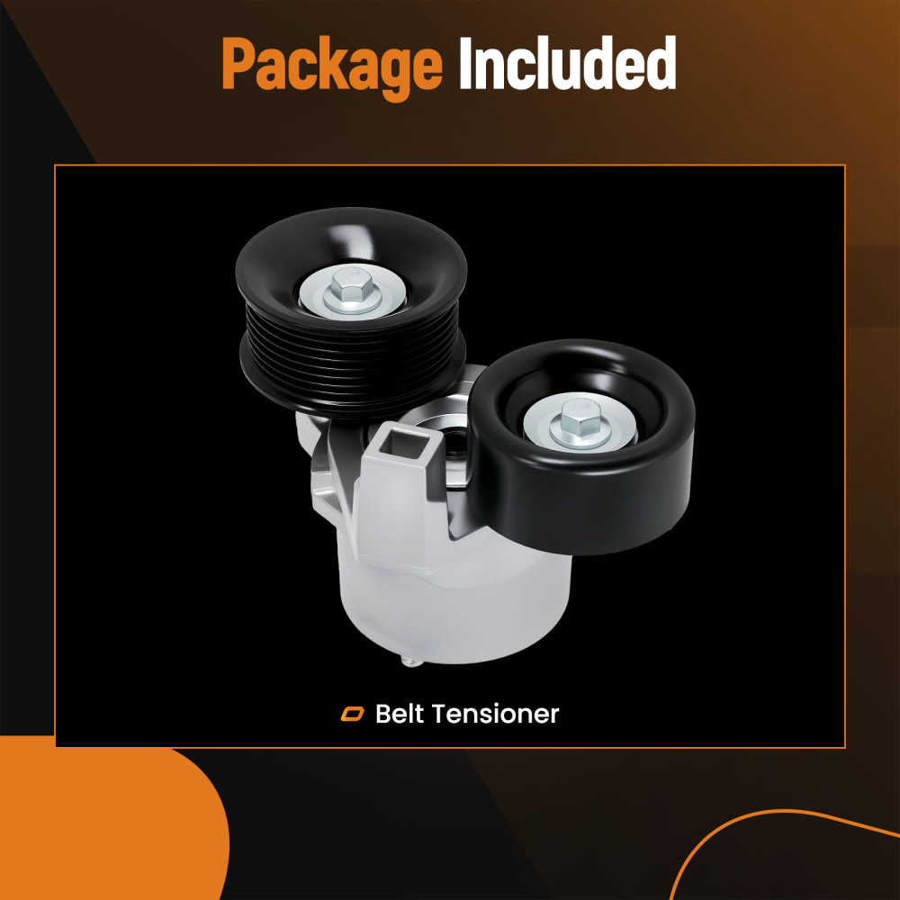 Drive Belt Tensioner compatible for Ford E-350 Club Wagon Econoline Club Wagon F8UZ6B209CA