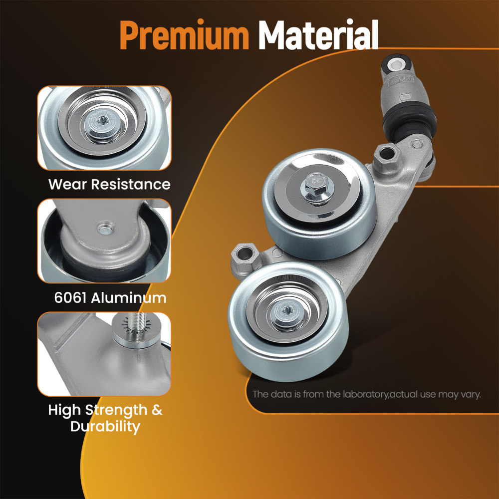 Belt Tensioner Assembly compatible for Honda Accord Coupe Sedan Crosstour Hatchback V6 3.5L