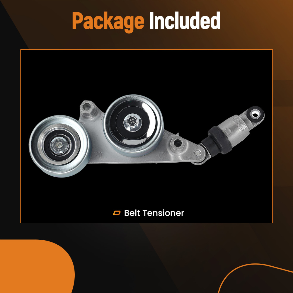 Belt Tensioner Assembly compatible for Honda Accord Coupe Sedan Crosstour Hatchback V6 3.5L