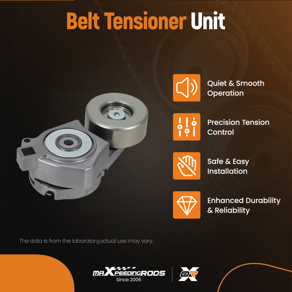 Drive Belt Tensioner Assembly compatible for Mitsubishi Montero 3.5L 2001-2002 MD367192