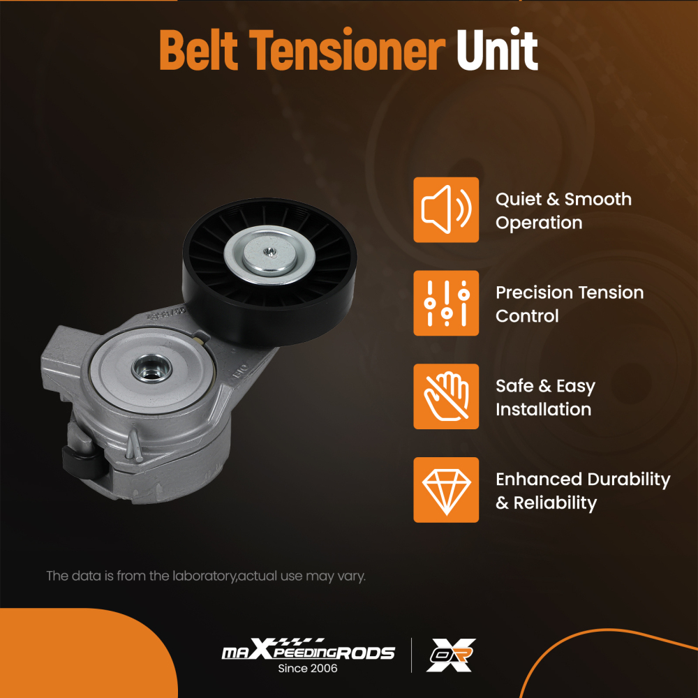 Aux Drive V-Ribbed Belt Tensioner compatible for SAAB 9-5 YS3E 2.3 97 to 09 4898755