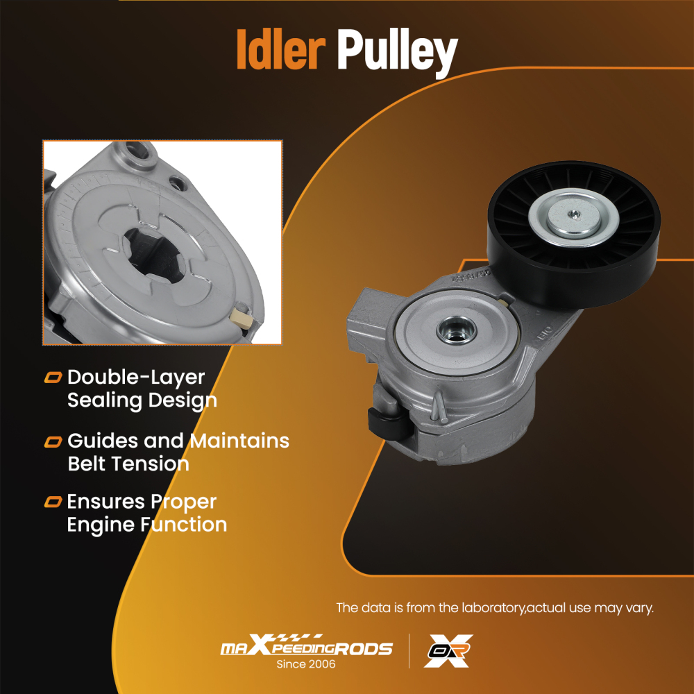 Aux Drive V-Ribbed Belt Tensioner compatible for SAAB 9-5 YS3E 2.3 97 to 09 4898755