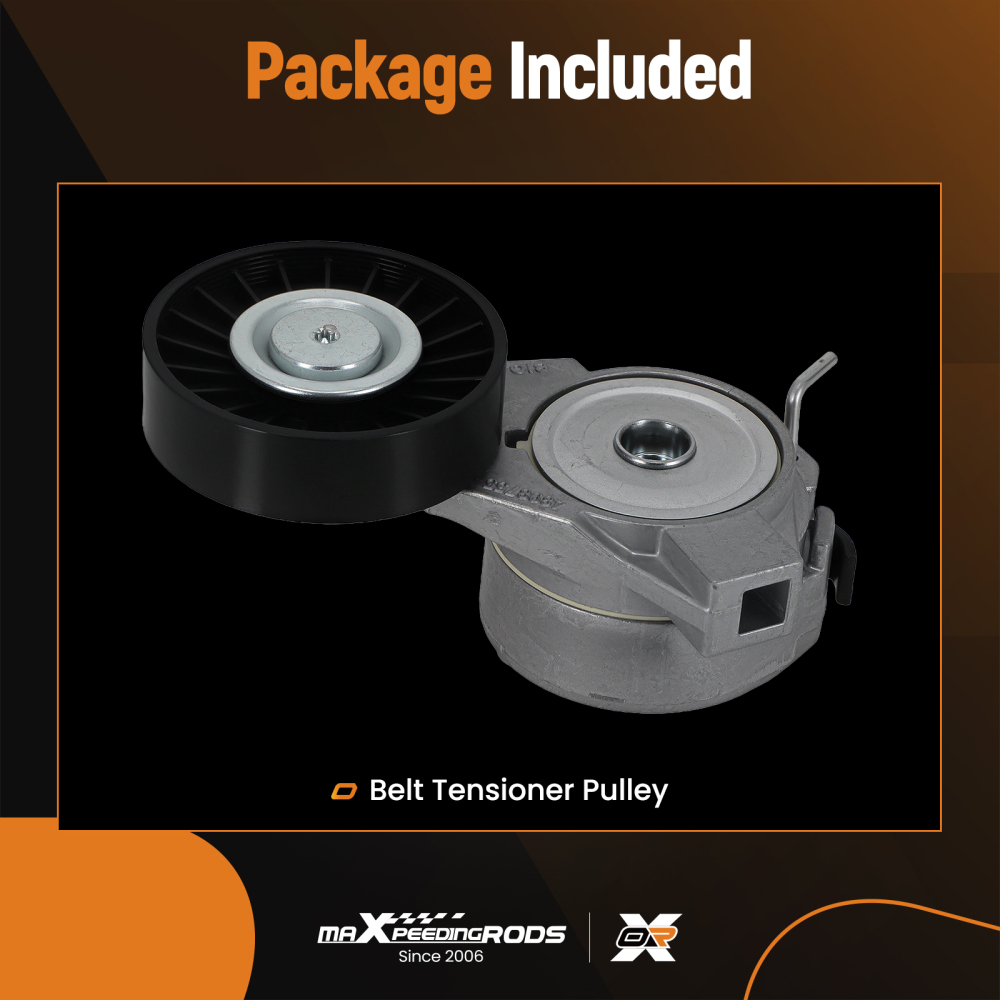 Aux Drive V-Ribbed Belt Tensioner compatible for SAAB 9-5 YS3E 2.3 97 to 09 4898755
