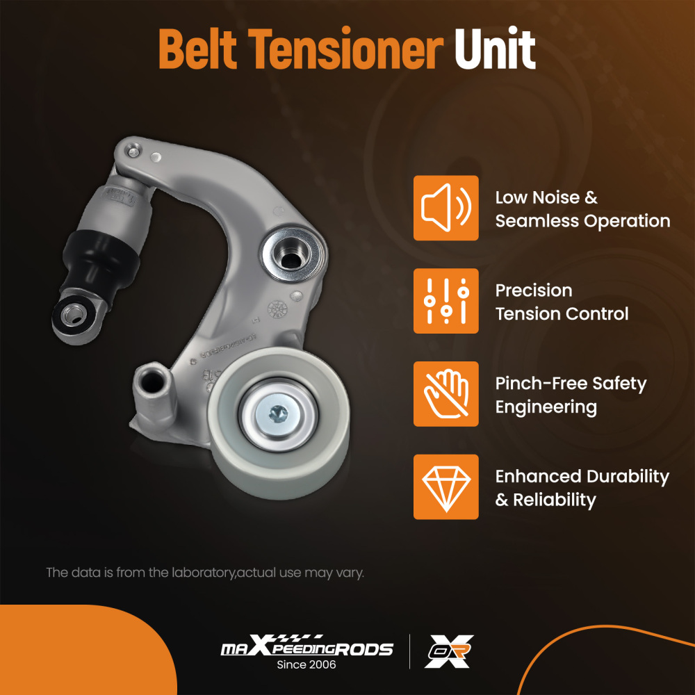 Belt Tensioner compatible for Honda Civic 1.8L L4 2007-2015 31170RWK005 Serpentine Drive