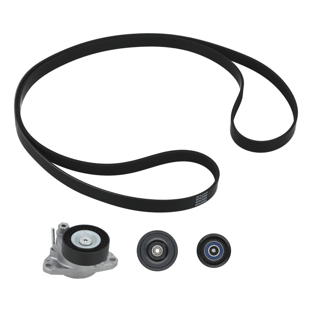 Engine Drive Belt TensionerIdler Pulley Serpentine Belt kit compatible for Mercedes-Benz