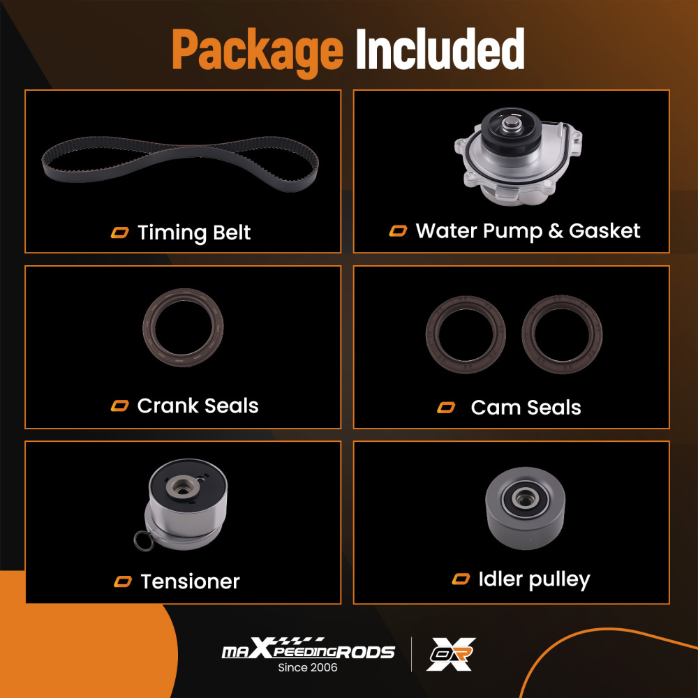 Engine Timing Belt Kit compatible for Holden Cruze JG JH Astra 1.6L 1.8L 2007-ON