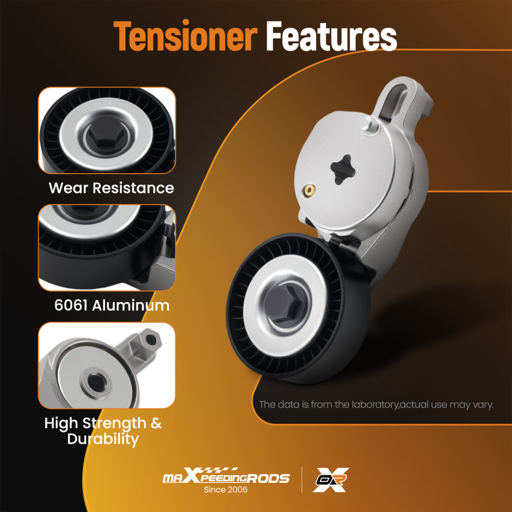 Engine Accessory Drive Belt Tensioner Kit compatible for Toyota Camry 2.5L 12-17 166200V021