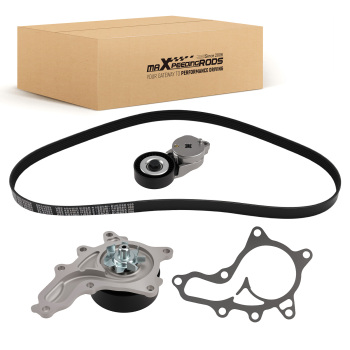 Belt Tensioner Kit compatible for Toyota Camry 2.5L 12-17 1610039515 Water Pump Full Set