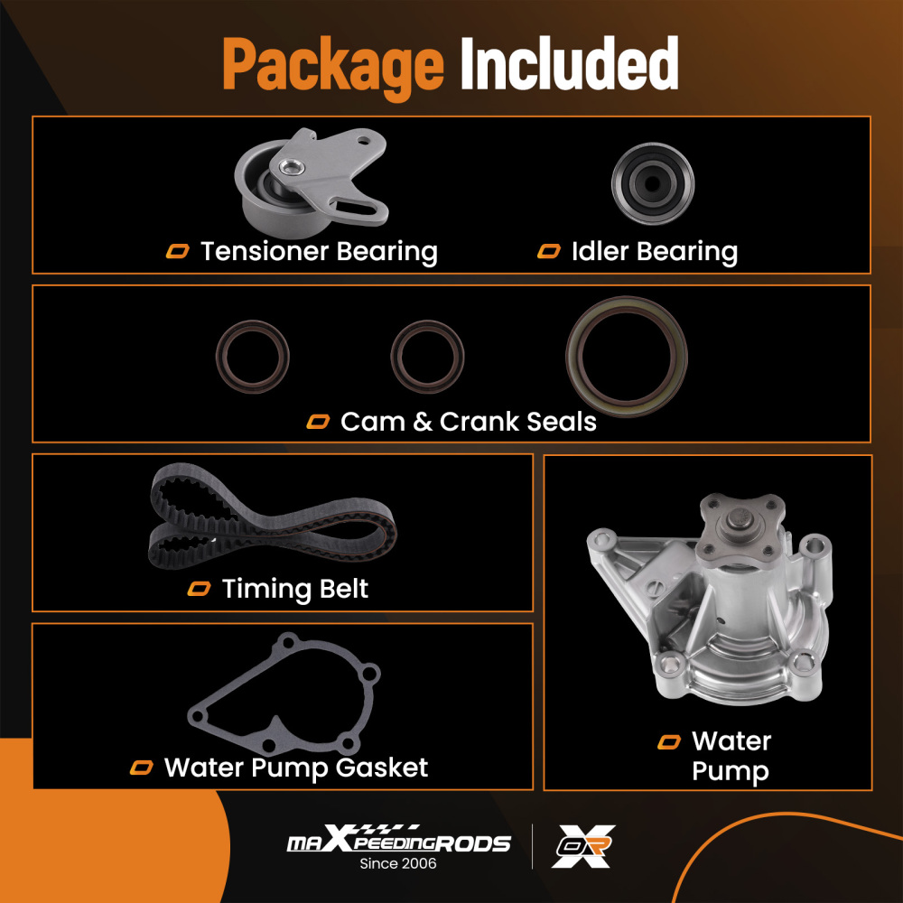 Timing Belt KitWater Pump compatible for Hyundai Accent Excel Getz compatible for Kia Rio 1.4 1.5 1.6
