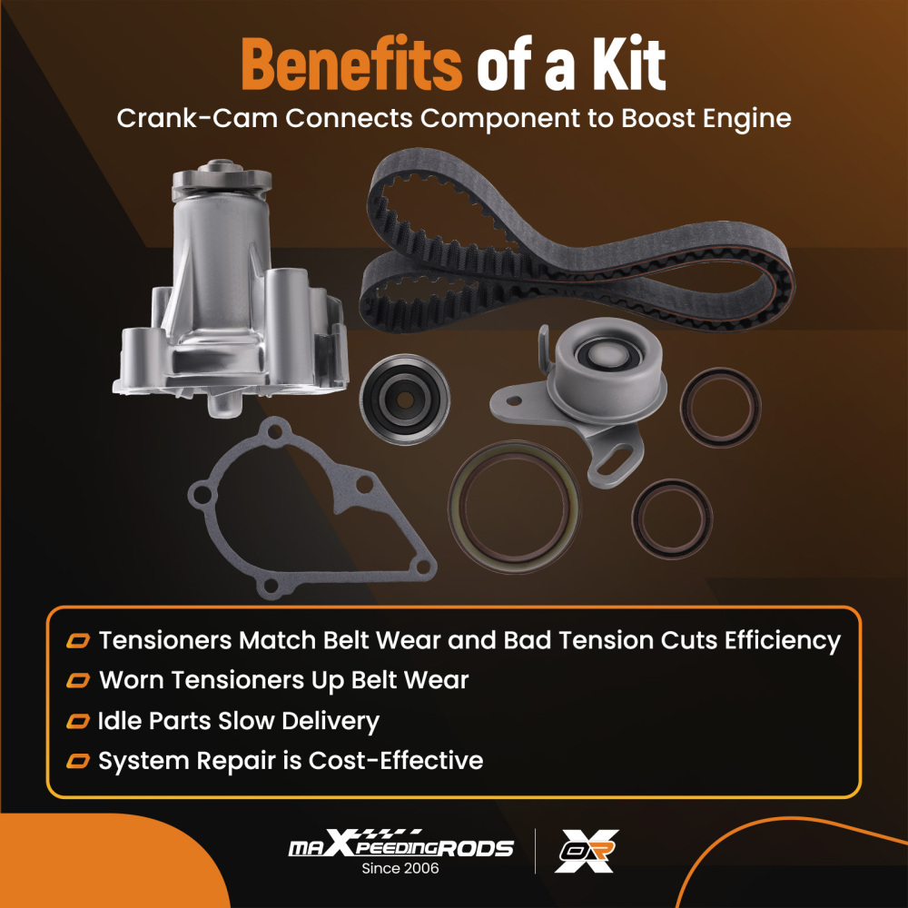 Timing Belt KitWater Pump compatible for Hyundai Accent Excel Getz compatible for Kia Rio 1.4 1.5 1.6