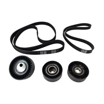 Kit de poulie courroie trapezoidal nervures for BMW 3 E46 5 E39 X5 11281738605