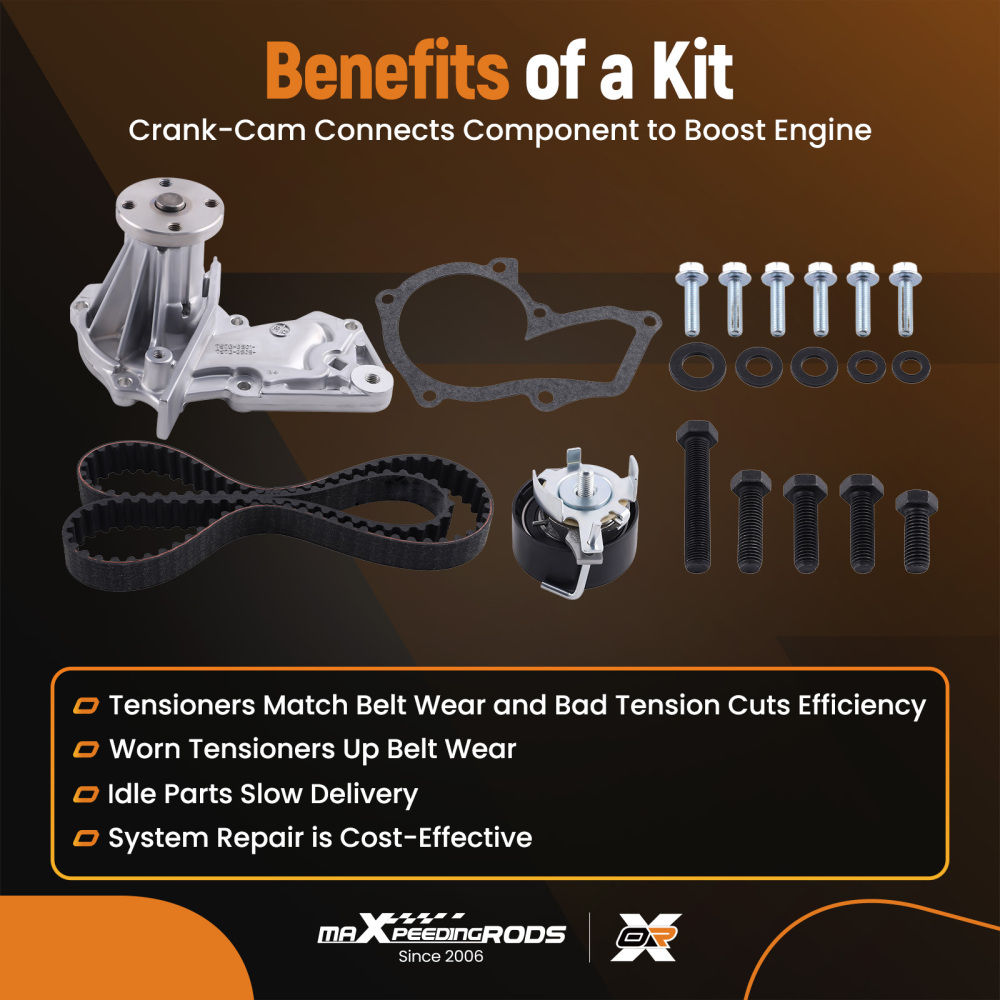 Timing BeltWater Pump Kit For Ford C-Max Petrol: 1.6 2007-2010 531081310