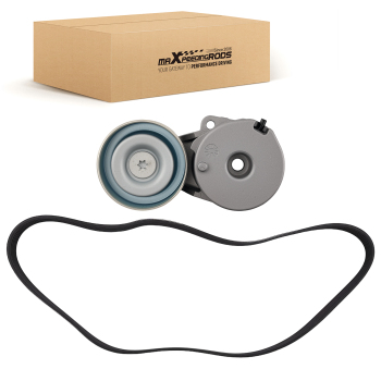 2Pcs Serpentine Belt Drive Component Kit compatible for Nissan Sentra 2.0L 07-12 5340442000