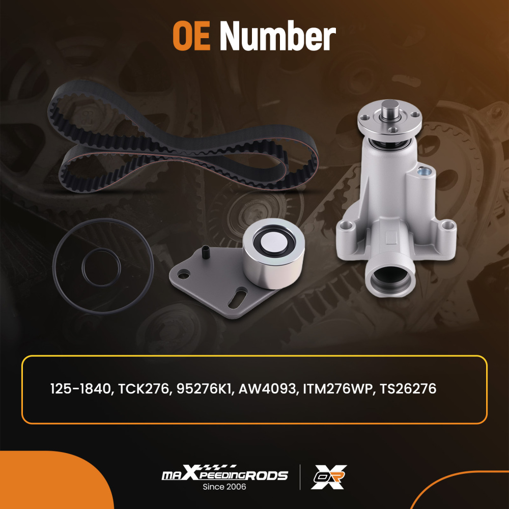Timing Belt Kit Water Pump for 95-01 compatible for Ford Ranger Mazda B2500 B2300 2.3L 2.5L
