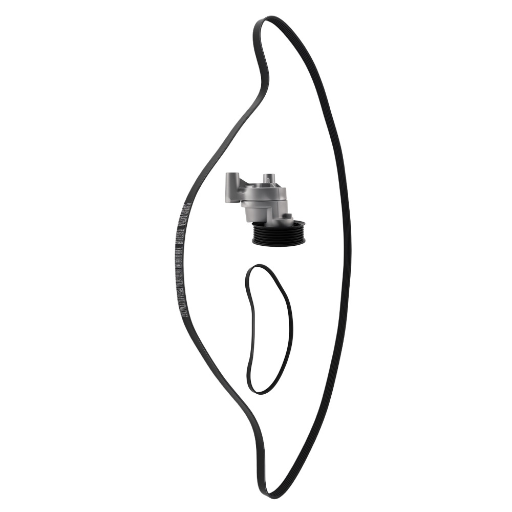 Intake ManifoldDrive Belt Tensioner Kit compatible for Chevy Silverado Suburban 99-14