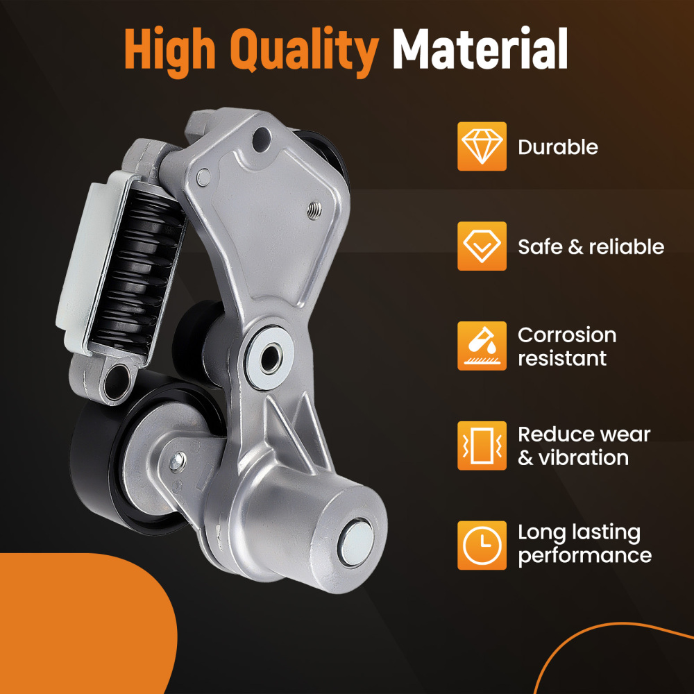 Drive Belt Tensioner Assembly compatible for Chevrolet Malibu Impala compatible for Buick 12655192