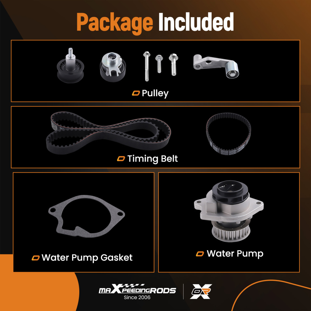 Cinghia di distribuzione+pompa dellacqua compatibile per Vw Golf Lupo Polo Fabia 1987948254