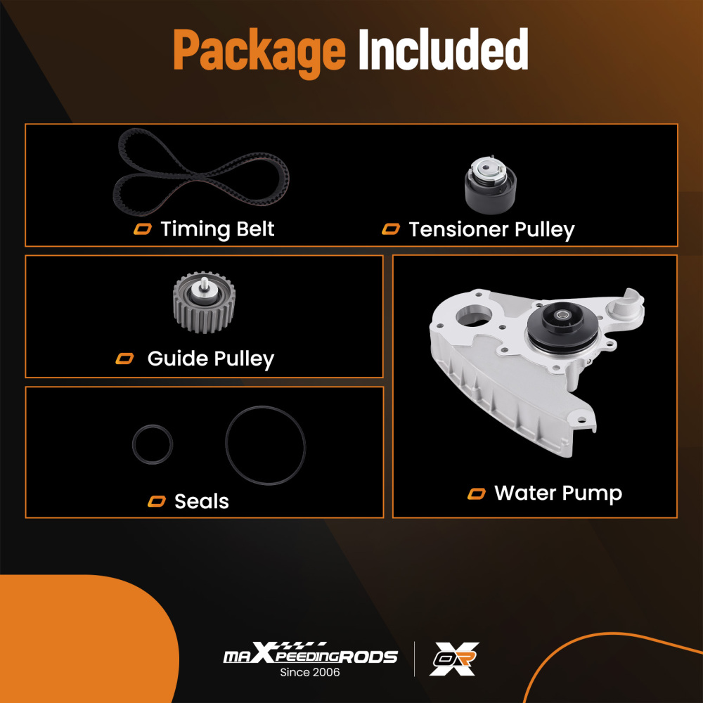 Juego de correas de distribution and bomba de agua For Iveco Daily Mazda 323 3.0