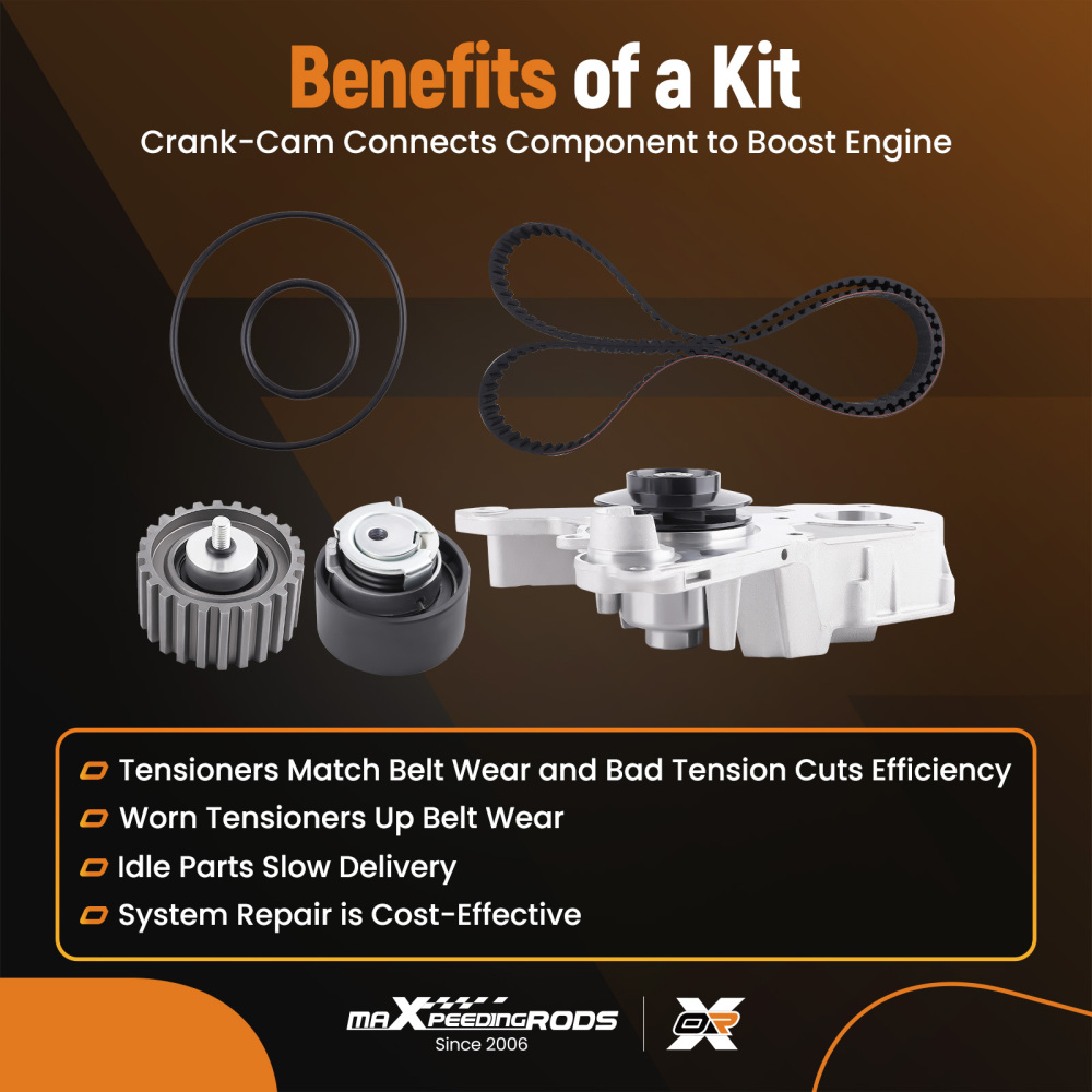 Juego de correas de distribution and bomba de agua For Iveco Daily Mazda 323 3.0