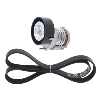 Kit cinghia trapezoidale + tenditore compatibile per Audi 8K2 2.0 quattro 2011-15 03L903137J