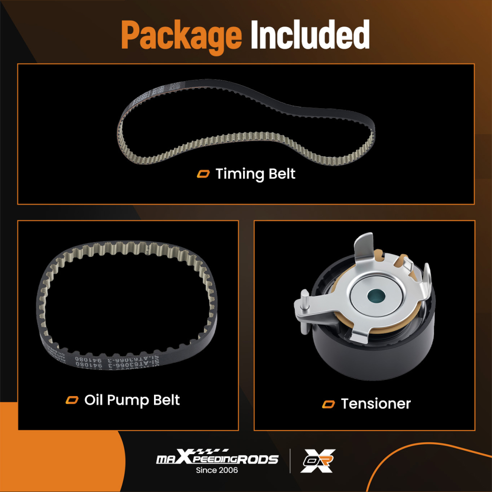 Timing Belt Kit with Oil Pump compatible for Ford B-Max C-Max EcoSport 1.0 74KW 2012-2022