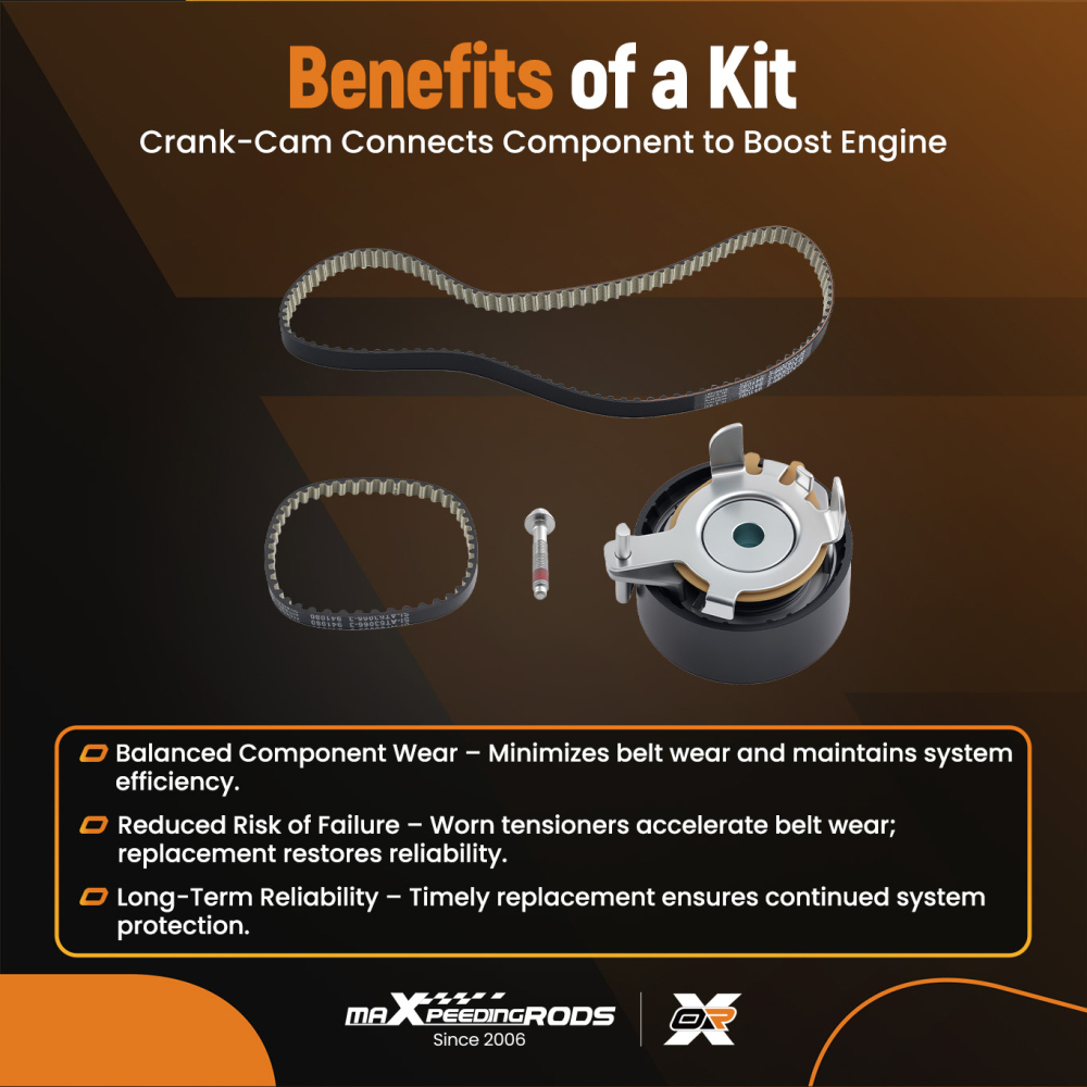Timing Belt Kit with Oil Pump compatible for Ford B-Max C-Max EcoSport 1.0 74KW 2012-2022