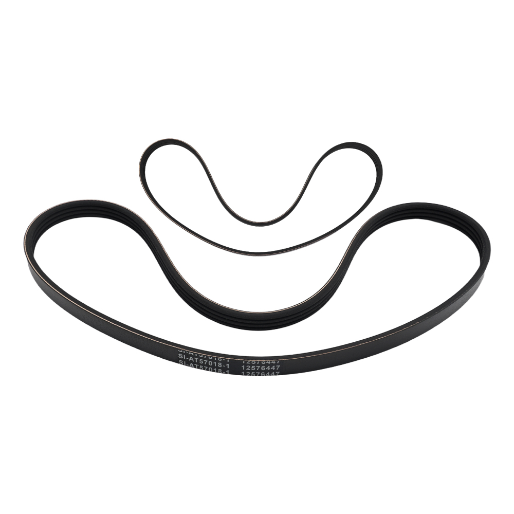 A/C Serpentine Drive Belt Tensioner Kit compatible for Chevy Silverado GMC Savana 2002-2008