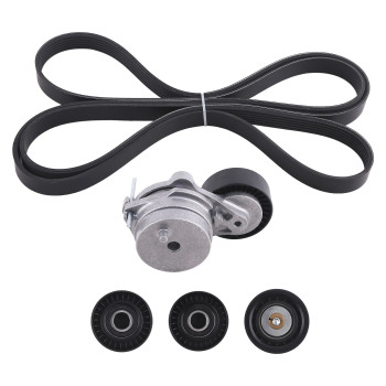 Kit tenditore cinghia trasmissione compatibile per Audi Q7 compatibile per VW Touareg compatibile per Porsche A0109979992