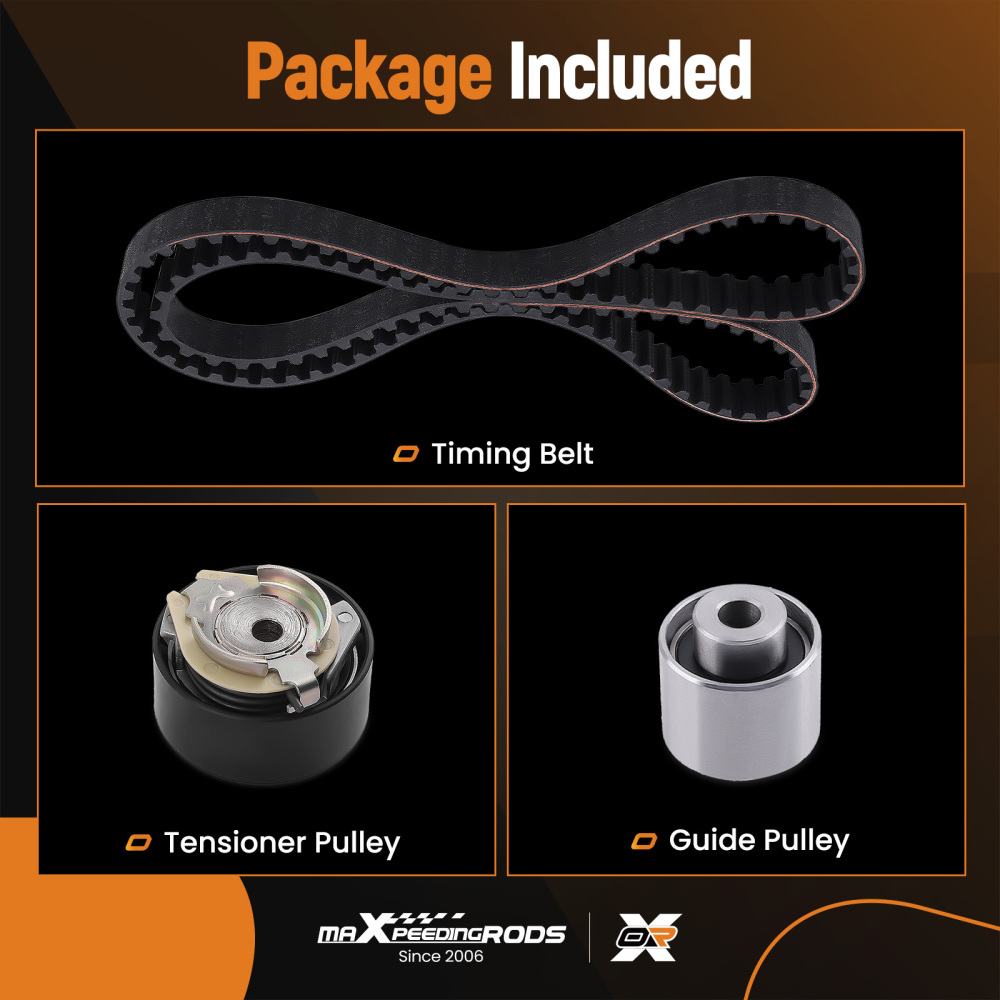 Timing Belt + Roller Set For Peugeot 1 308 Citroën C3 C4 Opel Vauxhall 1610872480