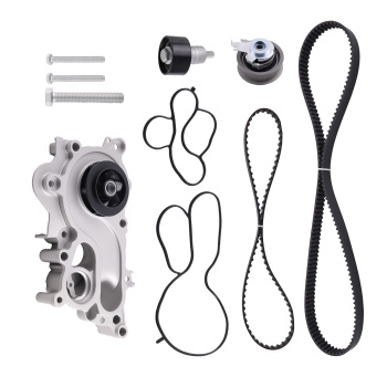 di Distribuzione Kit + Pompa Acqua + Ruoli 1.0 compatibile per VW Polo Schrägheck 6R1, 6C1