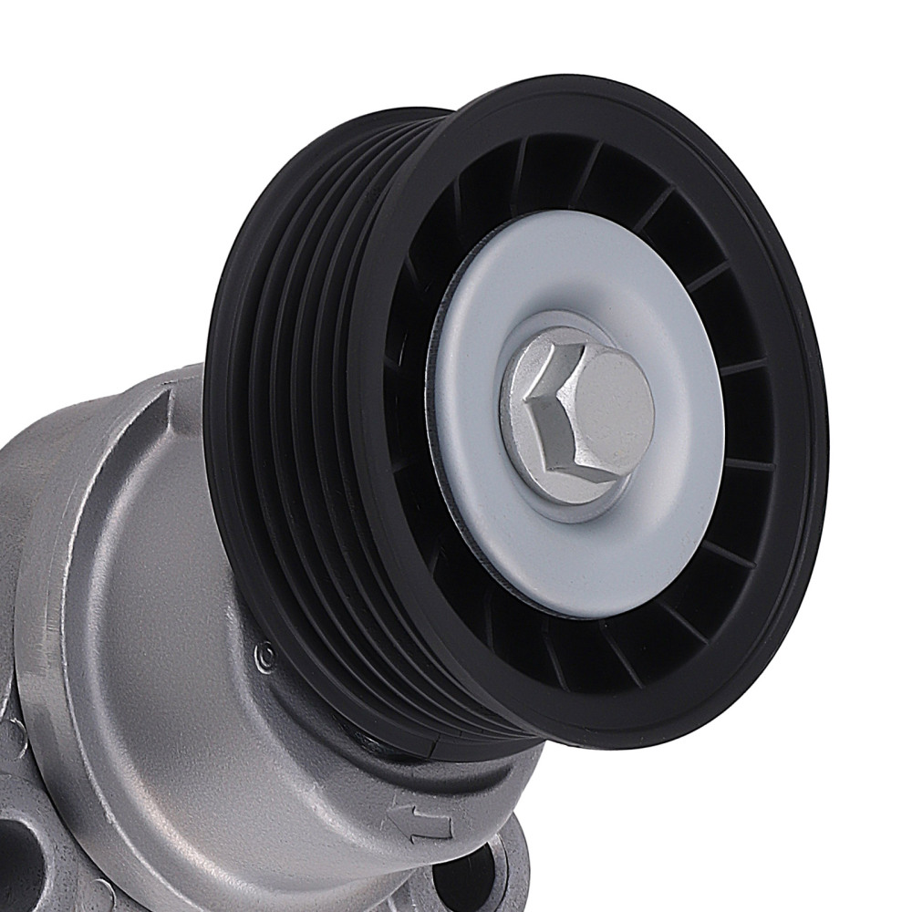 Serpentine Belt Tensioner Pulley Kit compatible for Chevrolet Silverado GMC Sierra Cadillac