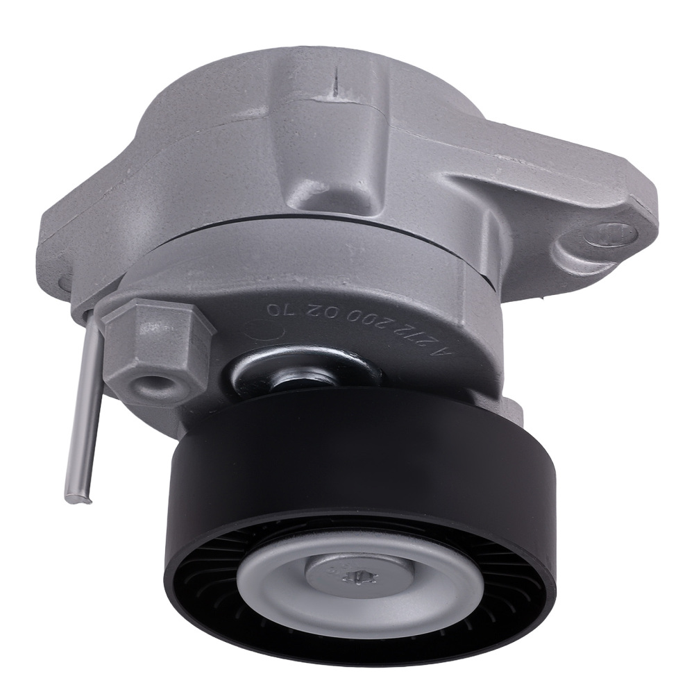 4Pcs Belt Tensioner w/ Idler Pulley Set compatible for Mercedes C300 C350 E350 ML350