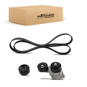 Belt Tensioner Assembly compatible for Acura MDX Base/Touring 2003-2013 90K-38332