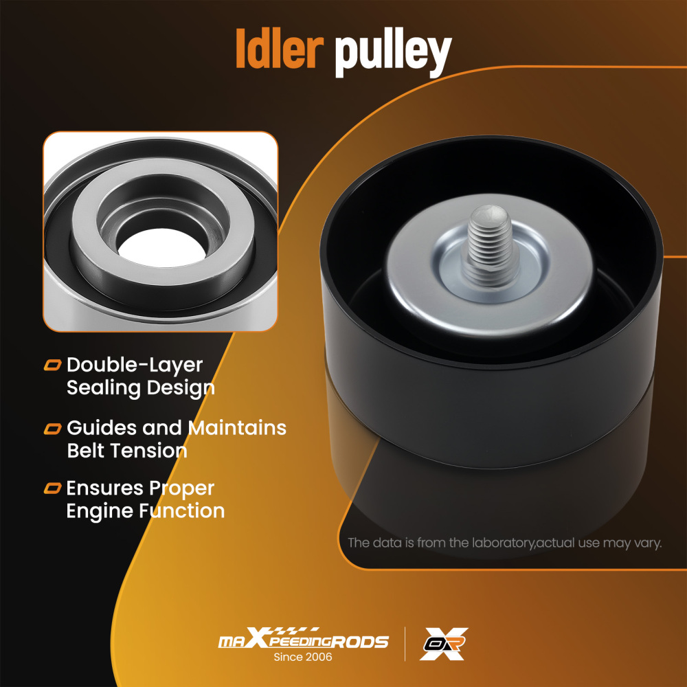Drive Belt Tensioner Kit compatible for Nissan Altima 2006-2012 Maxima 2008-2014 3.5L