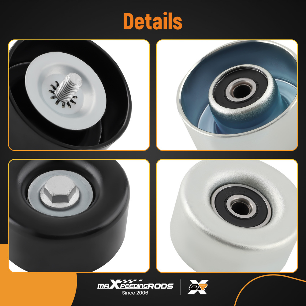 Belt Tensioner PulleyBelt Pulley compatible for Nissan Teana J32 2008-2013 11955-JA10D