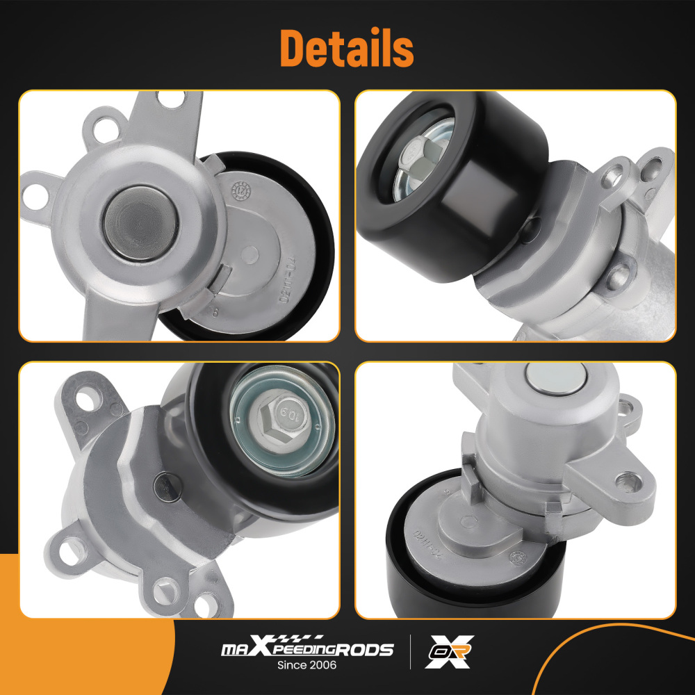 Belt Tensioner PulleyBelt Pulley compatible for Nissan Teana J32 2008-2013 11955-JA10D