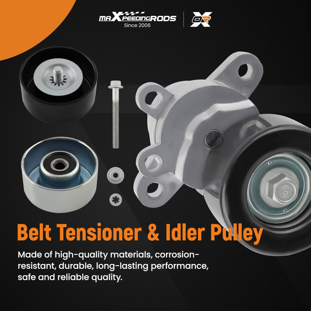 Belt Tensioner PulleyBelt Pulley compatible for Nissan Teana J32 2008-2013 11955-JA10D