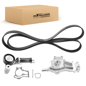 BeltTensioner Kit with Water Pump compatible for Opel Corsa D E 1.2 1.4 2009-2024 Hatch