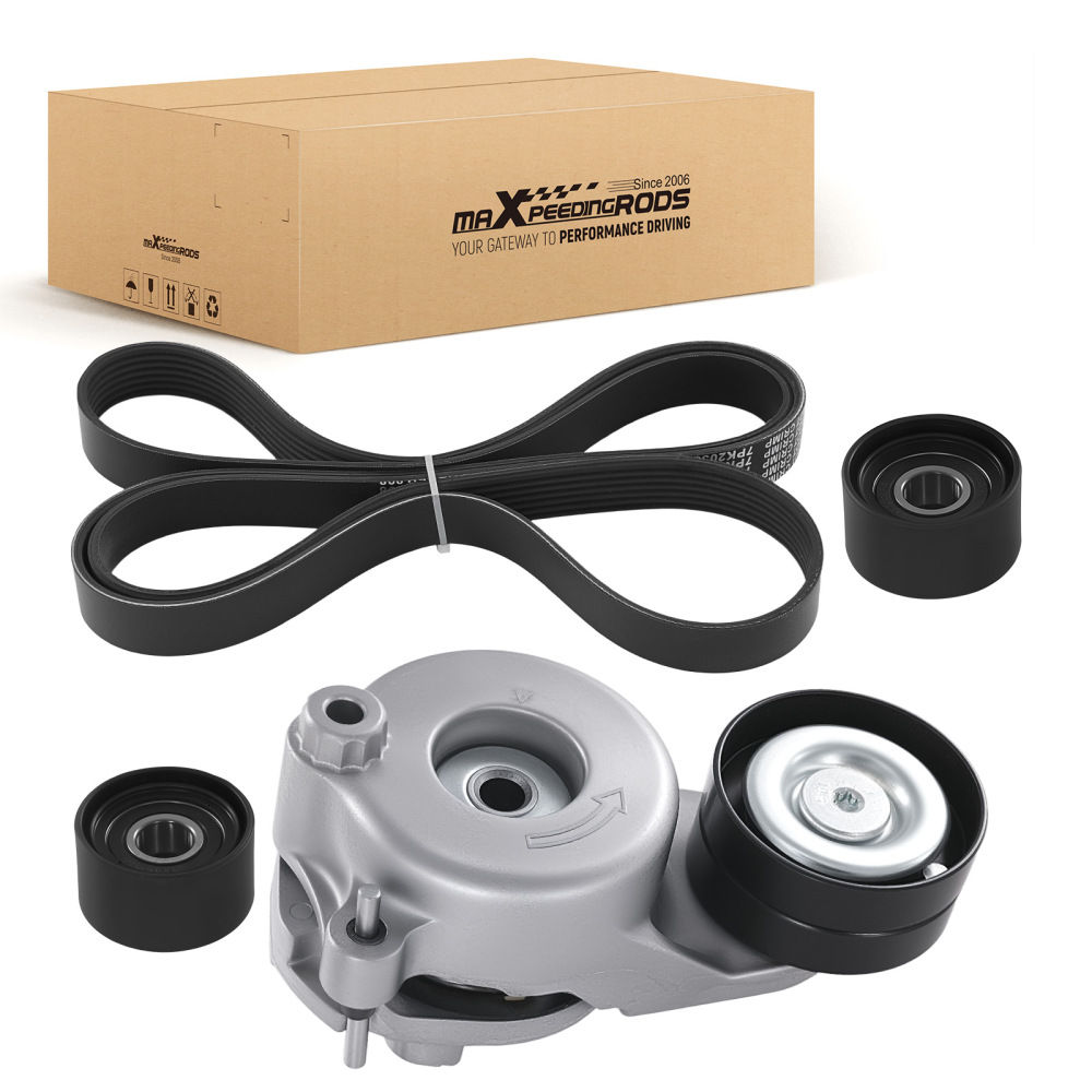 Kit Cinghia Puleggia Tensionatore compatible for Mercedes-Benz Gl-klasse X164 Gl 320 350