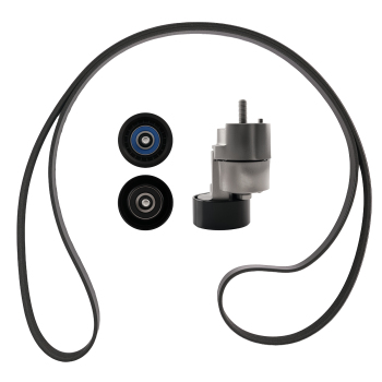 V-Ribbed Belt Tensioner Pulley Kit compatible for Kia Forte Optima Rondo 2007-2015 L4