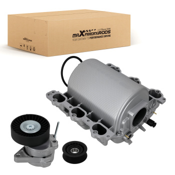 Intake ManifoldBelt Tensioner Kit compatible for Mercedes-Benz C240 2.6L 2001-2005
