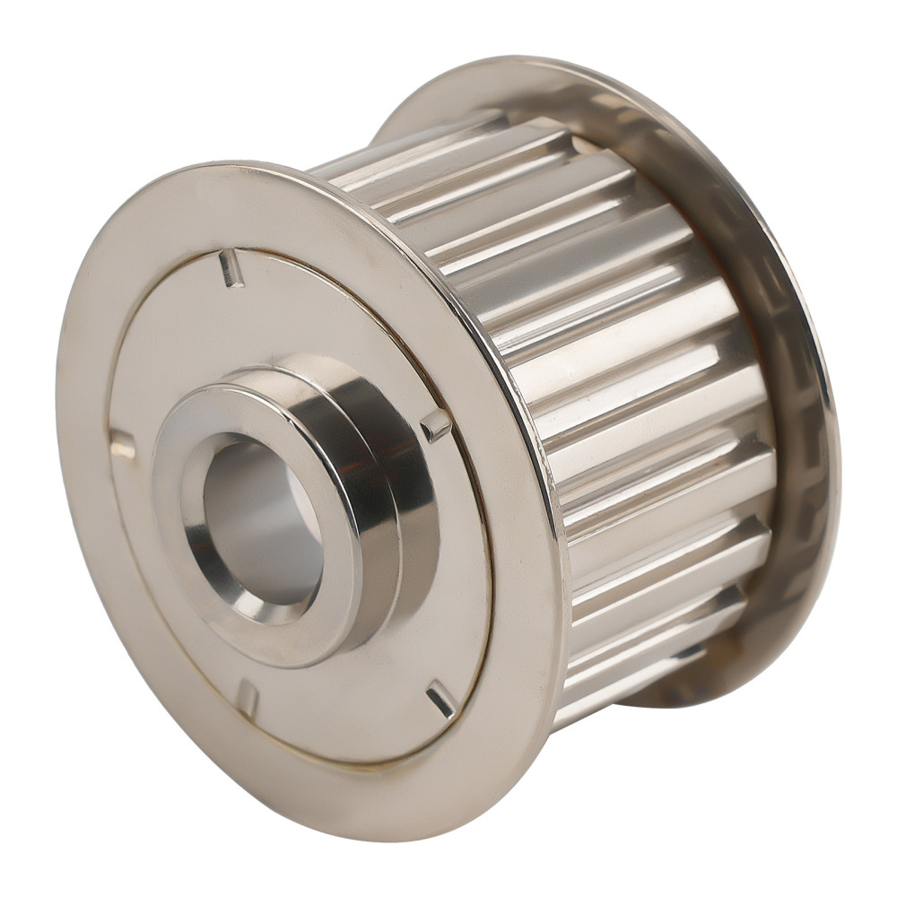 Billet Aluminum Gilmer Belt Drive Pulley Kit For Small Block compatible for Chevy 327 350 400